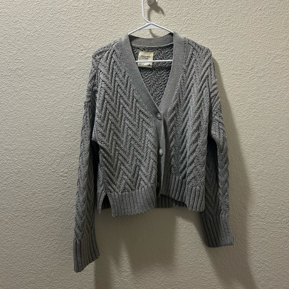 Abercrombie Cable Knit Cardigan
